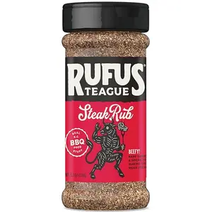 Rufus Teague Steak Rub with espresso notes