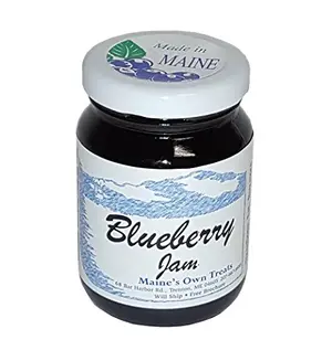 Gift-size jar of Maine Wild Blueberry Jam
