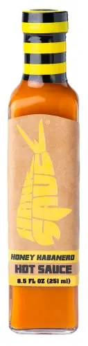 Hank Sauce Honey Habanero hot sauce 8.5 ounce bottle