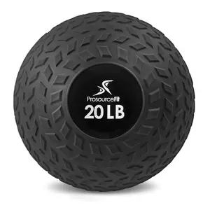 ProsourceFit 20 lb slam ball with tread grip