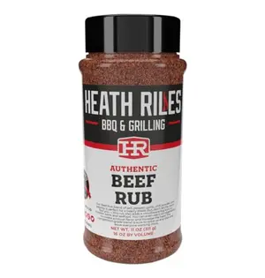 Heath Riles Beef Rub seasoning container