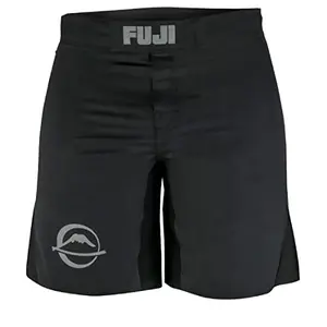FUJI Baseline grappling shorts in black with stretch flex panels