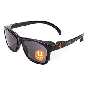 KleenGuard V30 Maverick safety glasses 12-pack smoke lens