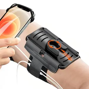Newppon Detachable Running Armband with 360 Rotation