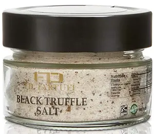 FD Tartufi Black Truffle Salt jar