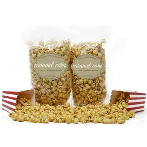 Pop'N Popcorn caramel popcorn resealable bag