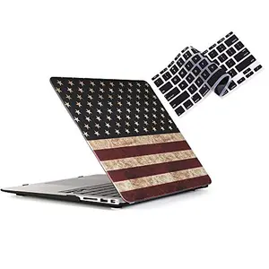 RUBAN American Flag MacBook Air case for older models