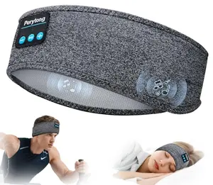 Perytong Bluetooth sleep headband with ultra-thin speakers in grey