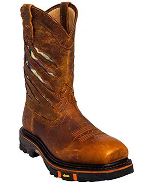 Cody James men's 11-inch flag western work boot