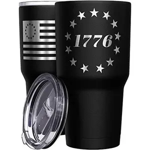 We The People Holsters Betsy Ross 1776 flag tumbler with double-wall insulation