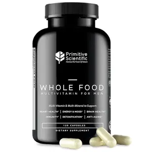 Primitive Scientific Whole Food Multivitamin capsules
