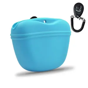 AUDWUD silicone dog treat pouch with magnetic closure