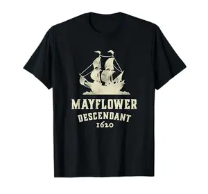 Vintage distressed anniversary Mayflower T-shirt