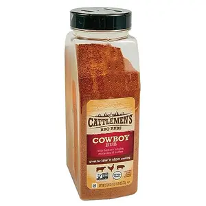 Cattlemen's Cowboy Rub large container with bold labeling
