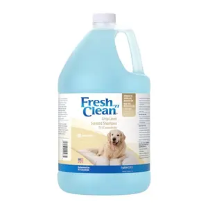 PetAg Fresh n Clean shampoo gallon jug with crisp linen scent label