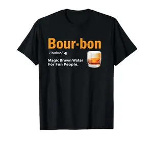 Whiskey Bourbon Definition Funny T-Shirt