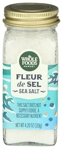 Whole Foods Market Fleur de Sel jar