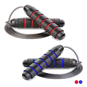 REDIFY red and blue speed jump rope