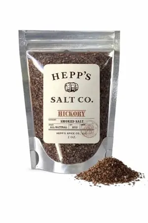 Hepp's Salt Co. Hickory Smoked Sea Salt 2-oz jar