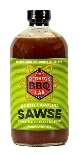 The Redneck BBQ Lab North Carolina Homestyle Vinegar Sawse bottle