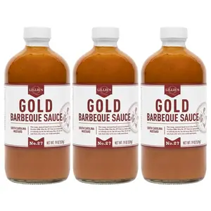 Lillie's Q Gold Barbeque Sauce three-pack