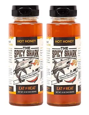 The Spicy Shark Hot Honey 12 oz two pack