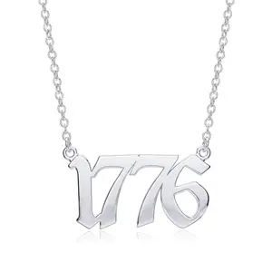 LECALLA 1776 sterling silver necklace on a woman