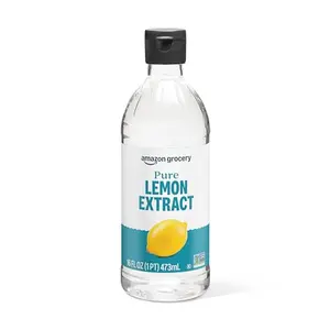 Amazon Grocery Pure Lemon Extract 16 oz bottle