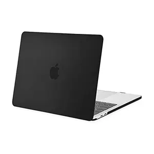 MOSISO matte black MacBook Pro 13 case, sleek and minimal, perfect for professionals
