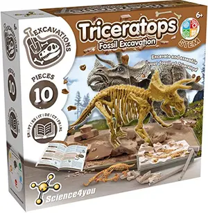 Science4you Triceratops fossil digging kit
