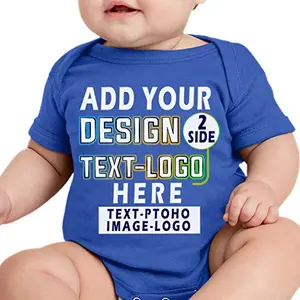 NACRE APPAREL custom baby onesie with your own design photo and text