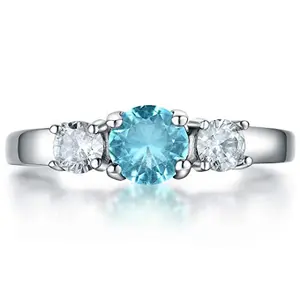 AILAAILA Rings for Teen Girls Birthstone Rings for Kids Birthday Gifts Stainless Steel