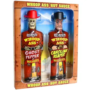 Ghost Pepper and Carolina Reaper Hot Sauce Gift Set