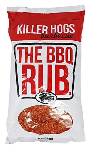 Large 5lb bag of Killer Hogs BBQ Rub