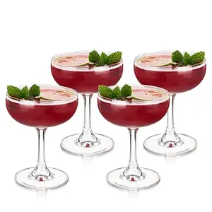 True coupe glasses set of 4