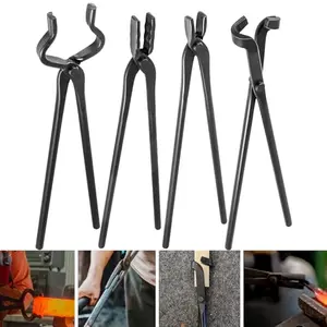 Yoursme blacksmith tongs set on anvil