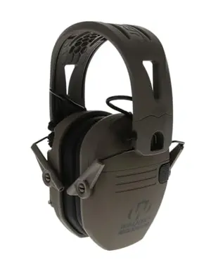 Walker's Razor Tacti-Grip electronic earmuffs in flat dark earth