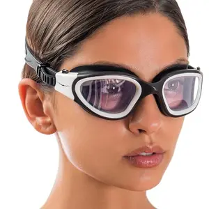 AqtivAqua swim goggles with wide polycarbonate lenses for lap swimmers