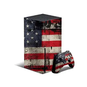 Design Skinz American Distressed Flag skin on Xbox Series X