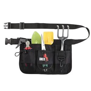 UNCO Gardening Belt with pockets in black