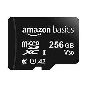 Amazon Basics 256GB microSD card affordable high-capacity storage for phones