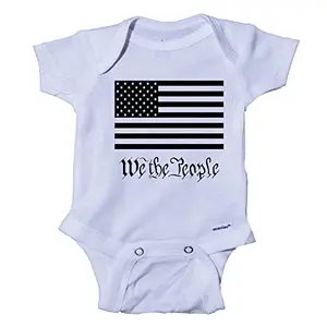 Snappy Suits We The People onesie baby