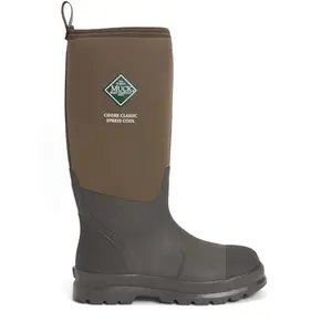 MUCK black XPRESSCOOL tall farm boot with odor control footbed