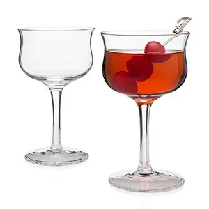 HISTORY COMPANY 20th Century Limited tulip coupe glasses