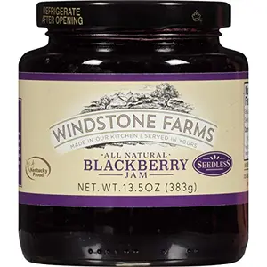 Windstone Farms Seedless Blackberry Jam six-pack
