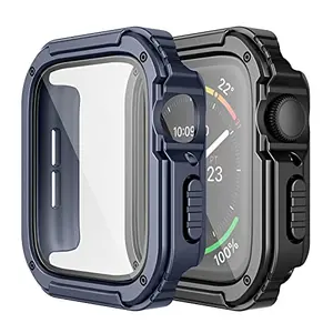 Adepoy rugged Apple Watch case with screen protector