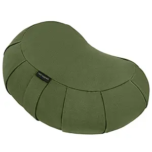 Retrospec Sedona Zafu cushion in basil