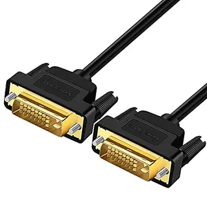 SOEYBAE 1m DVI-D cable with braided jacket