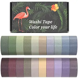 Mooker 20 rolls morandi washi tape set