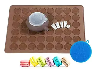 ARTIWARE macaron baking kit with piping pot and scrubbing pad
